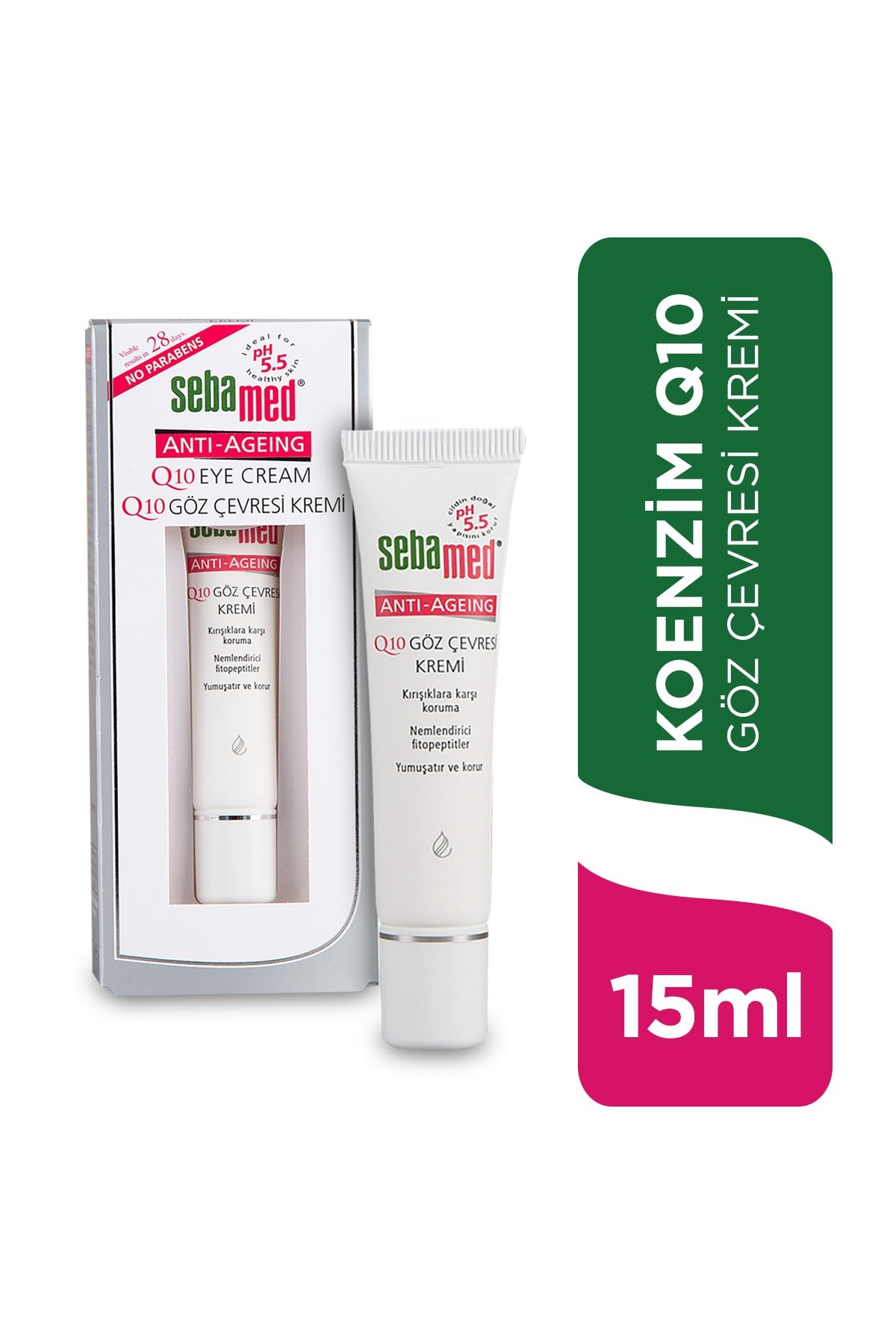 Sebamed Q10 Anti-Ageing Göz Altı Kremi 15 ml