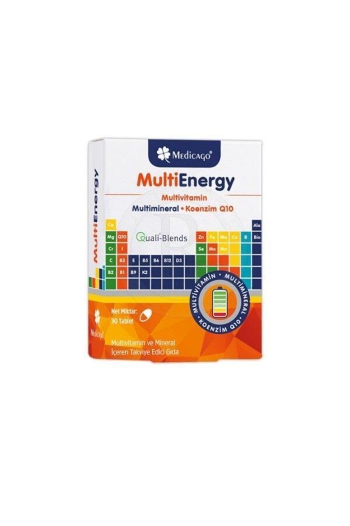 Multienergy Multivitamin Multimineral Koenzim Q10 30 Tablet