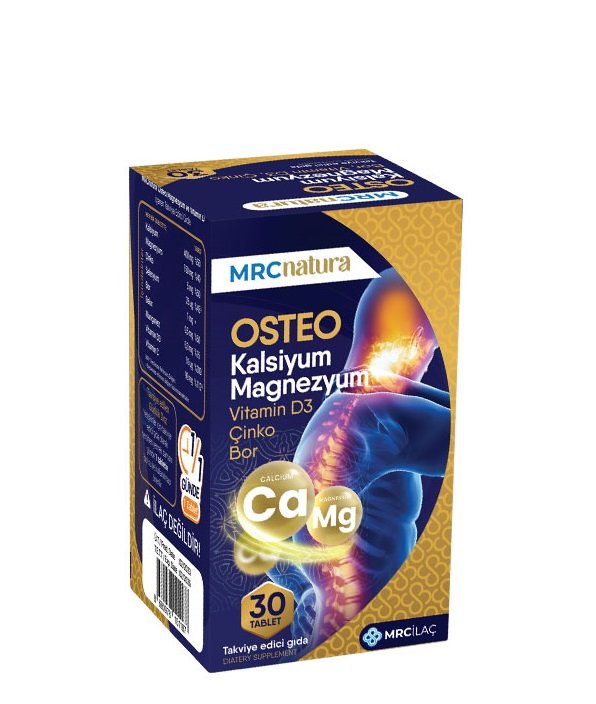 Mrc Natura Osteo Kalsium Magnezyum 30 Tablet