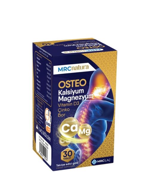 Mrc Natura Osteo Kalsium Magnezyum 30 Tablet
