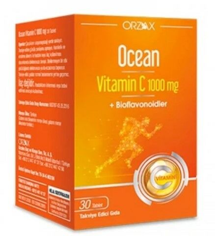 Ocean Vitamin C 1000mg 30 Tablet