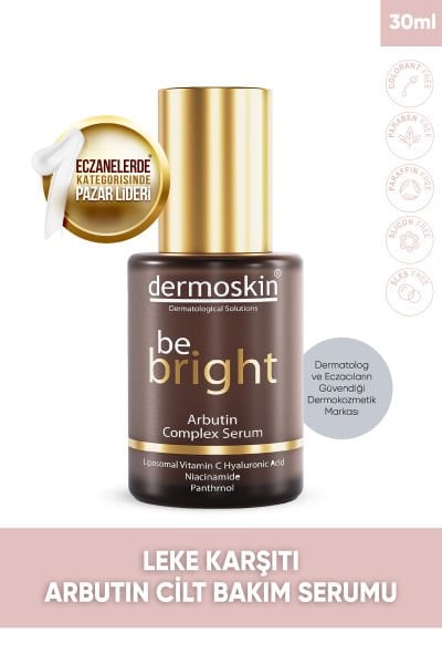 Be Bright Arbutin Cilt Bakım Serumu ( Arbutin 2% + C Vitamini 5% + Niacinamide 4%)