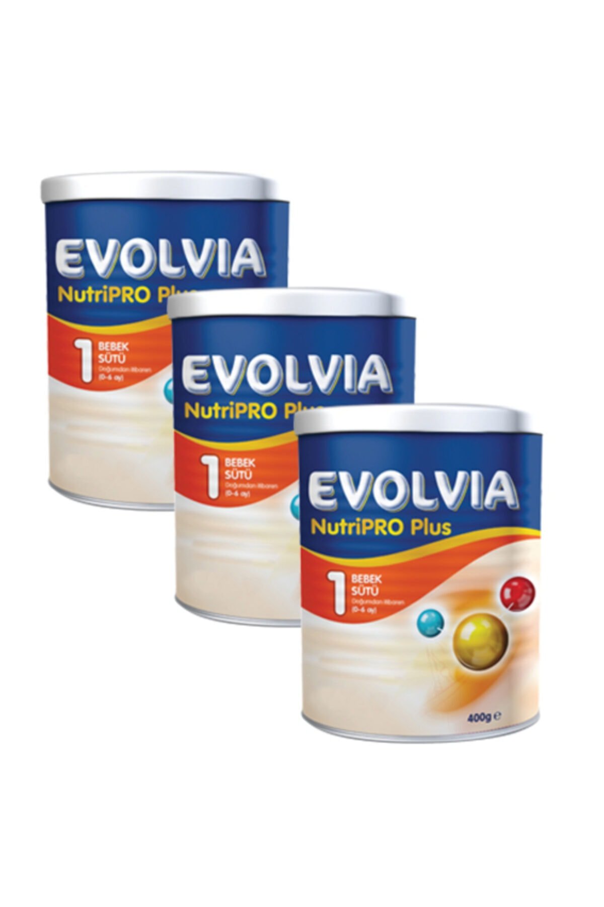 Evolvia Nutripro Plus 1 bebek sütü 400 Gr X 3 Adet