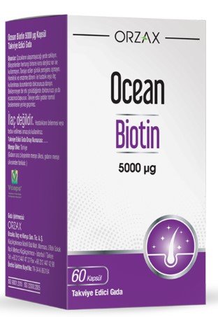 Ocean Biotin 5000 Mcg 60 Kapsül