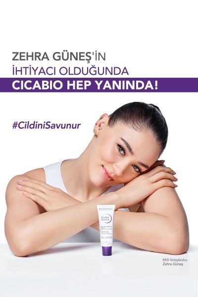 Cicabio Cream+ Cilt Bariyeri Onarıcı Nemlendirici Yatıştırıcı Tüm Ciltler için Yüz Vücut Krem 40 ml