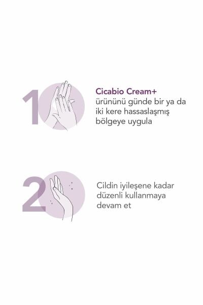 Cicabio Cream+ Cilt Bariyeri Onarıcı Nemlendirici Yatıştırıcı Tüm Ciltler için Yüz Vücut Krem 40 ml