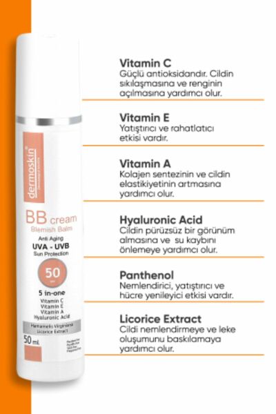 BB Krem SPF 50+   50Ml