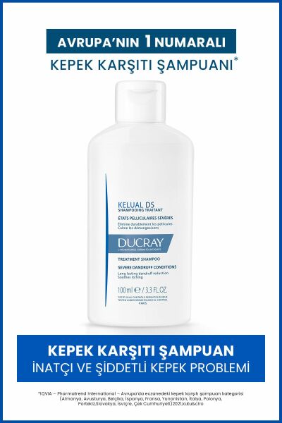 Kelual DS İnatçı Kepek Karşıtı Şampuan 100 ml