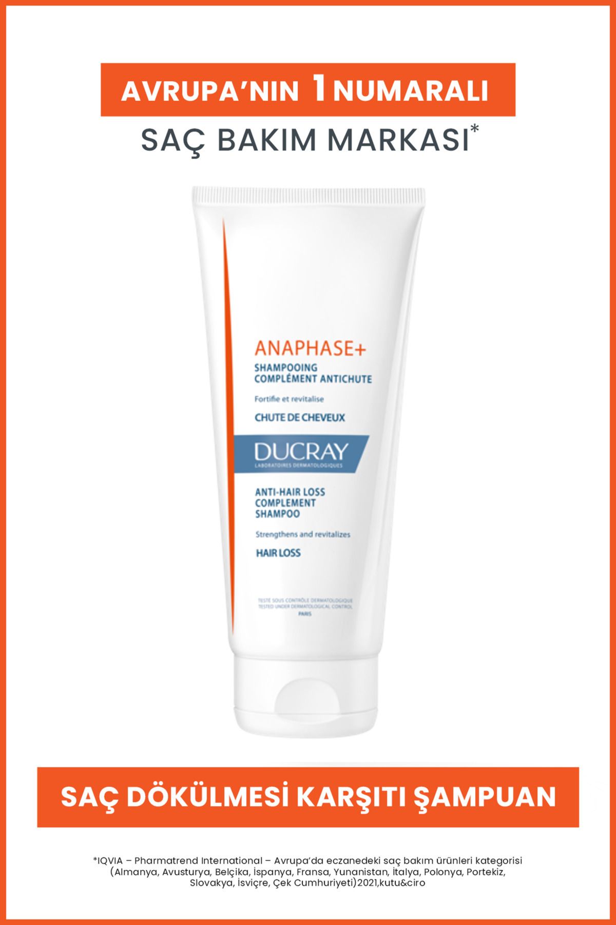 Anaphase+ Saç Dökülmesi Karşıtı Şampuan 200 ml