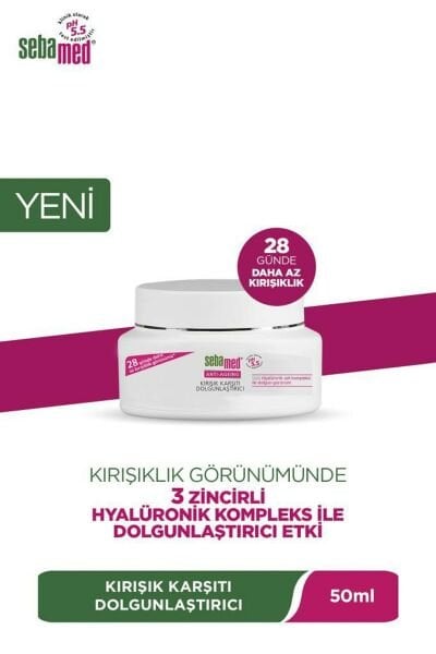 Sebamed Kırışık Karşıtı Dolgunlaştırıcı Krem 50 Ml