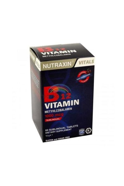 NUTRAXIN B12 Vitamin 1000 mg 60 Tablet