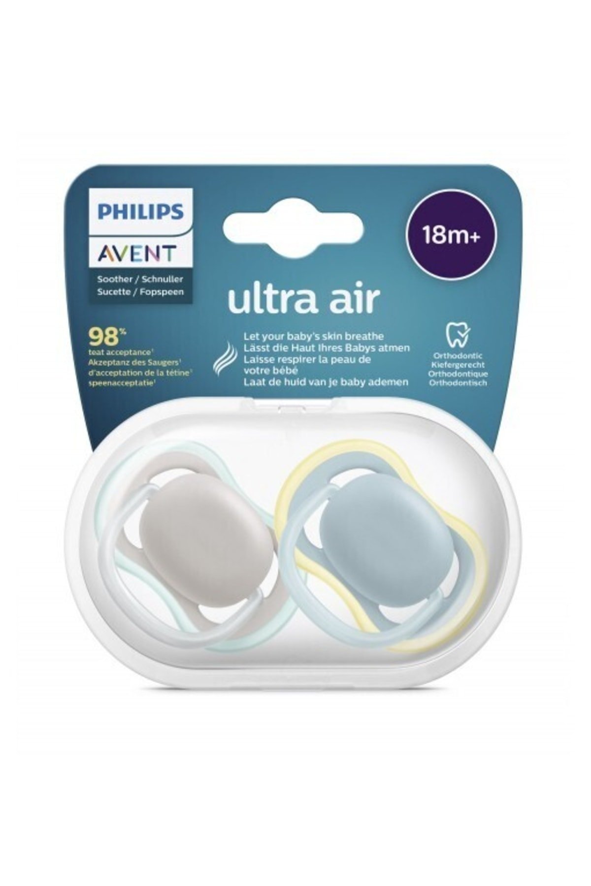 Philips Avent Scf349/01 Ultra Air Emzik 18 Ay+ 2li Erkek