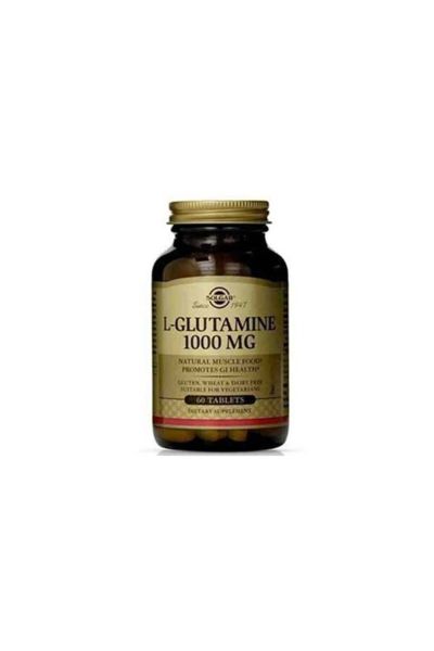 SOLGAR L-glutamine 1000 Mg 60 Tablet