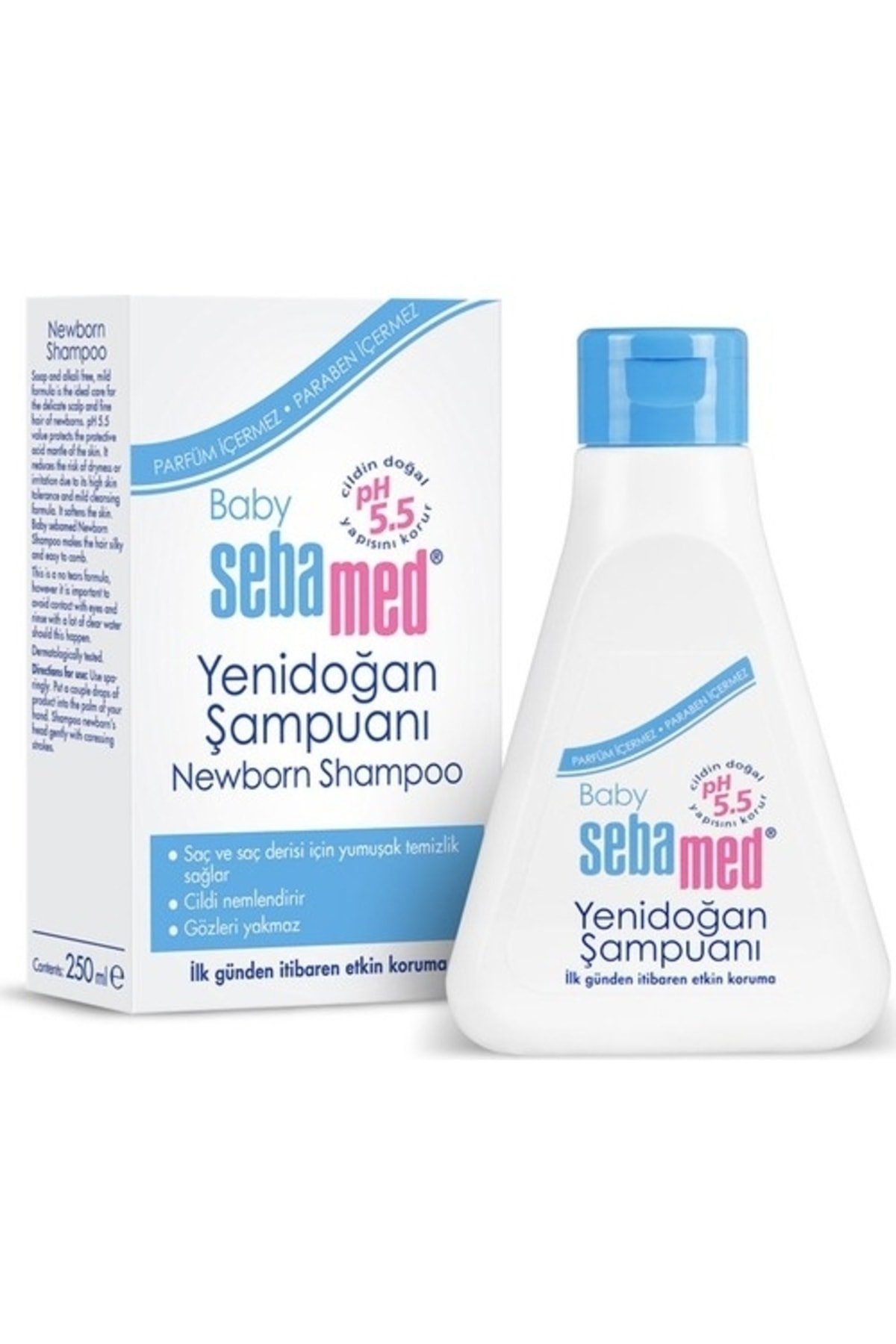 SEBAMED BEBE YENİDOĞAN ŞAMPUANI 250ML