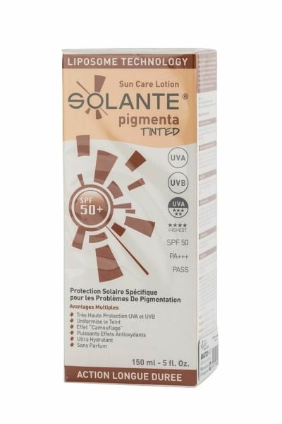 SOLANTE Pigmenta Tinted Spf 50+ Losyon