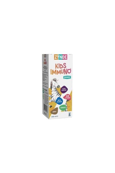 Zynde Kids Immuno Içeren Şurup 200ml 8699525579577