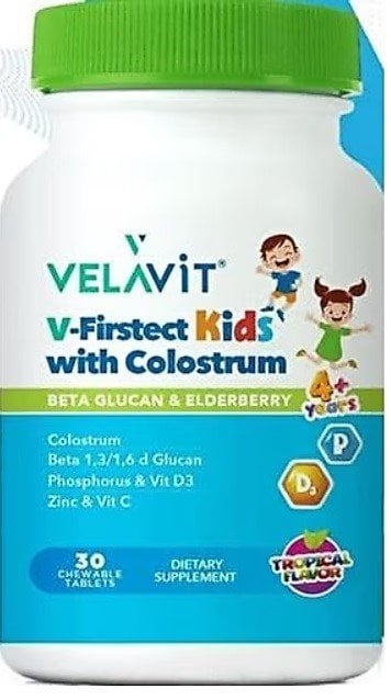 Velavit V-Firstect Kids with Colostrum 30 Tablet