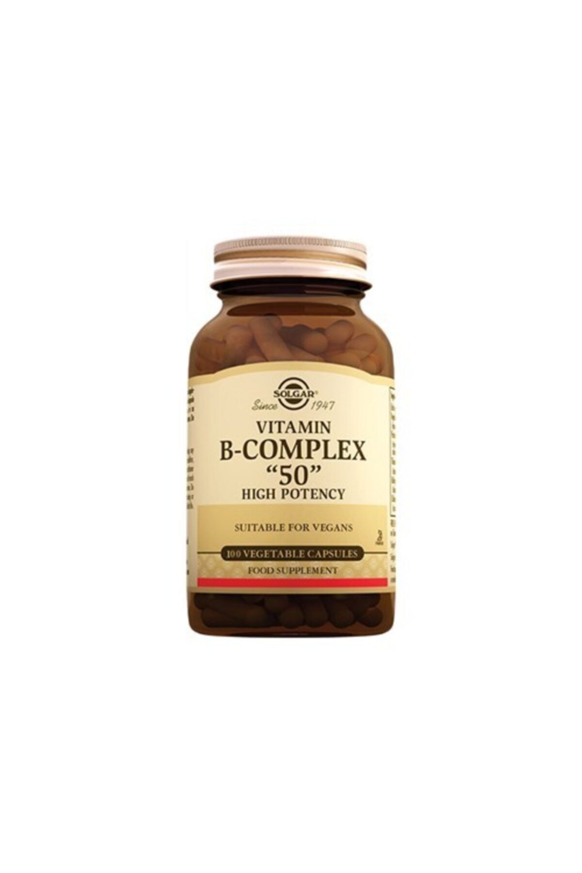 Solgar Vitamin B-complex 50 100 Kapsül