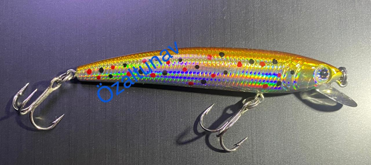 Yo-Zuri Pin's Minnow (F) R239-CKCB 90mm 7gr