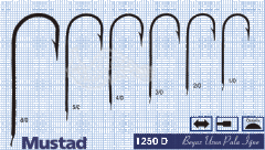 Mustad Olta İğnesi 1250D 100lü