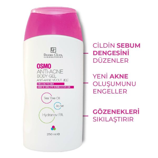 OSMO ANTİ AKNE VÜCUT JELİ