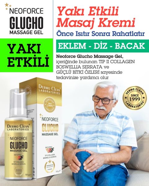 DERMO CLEAN PREMİUM COLLECTİON NEOFORCE GLUCHO JEL 100 ML