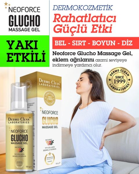 DERMO CLEAN PREMİUM COLLECTİON NEOFORCE GLUCHO JEL 100 ML