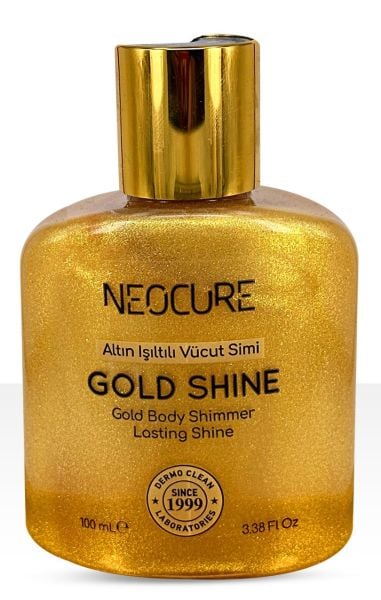 NEOCURE ALTIN IŞILTILI VÜCUT SİMİ BAKIM YAĞI 100 ML