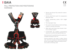 (GAIA) Profesyonel Emniyet Kemeri (PROFESSIONAL HARNESS M/L)