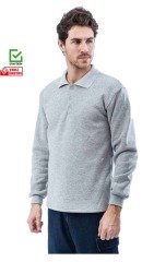 COMFORT POLO SWEATSHIRT