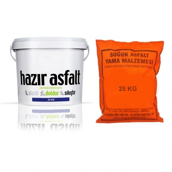 Hazır Asfalt 25 Kg