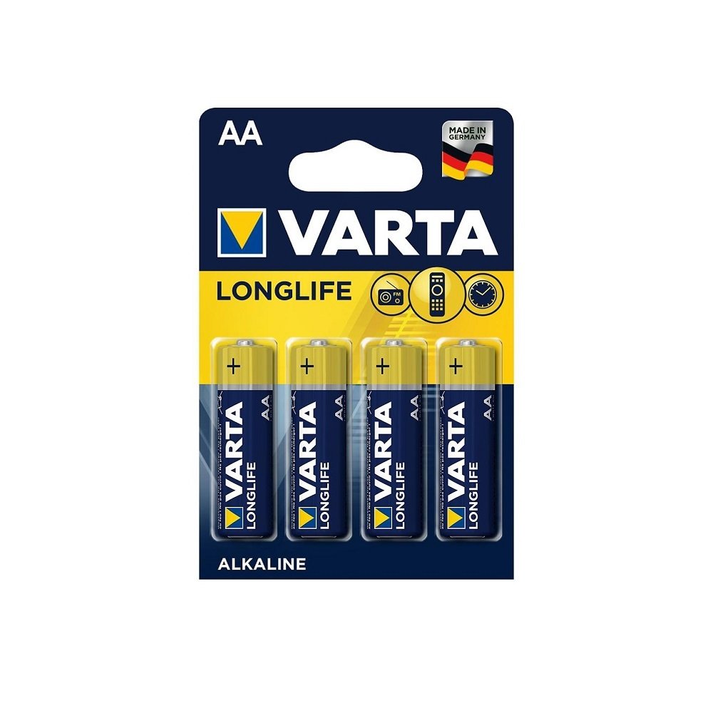 Varta Longlife 4106 Alkalin AA 4'lü Kalem Pil 4'lü