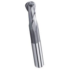 15mm 2 AĞIZ UZUN KÜRE PARMAK FREZE HSS