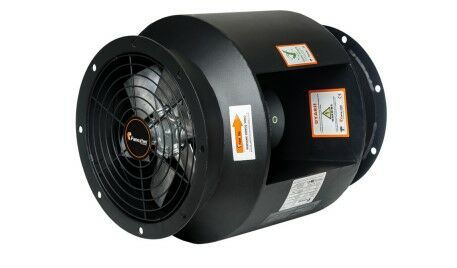 FRTF Yuvarlak K. Tipi Aksiyal Tüp Fan (Motor Hava Akımı Dışında 180* Dayanımlı)