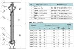 Yer Üstü Yangın Hidrantı Çelik DN-80