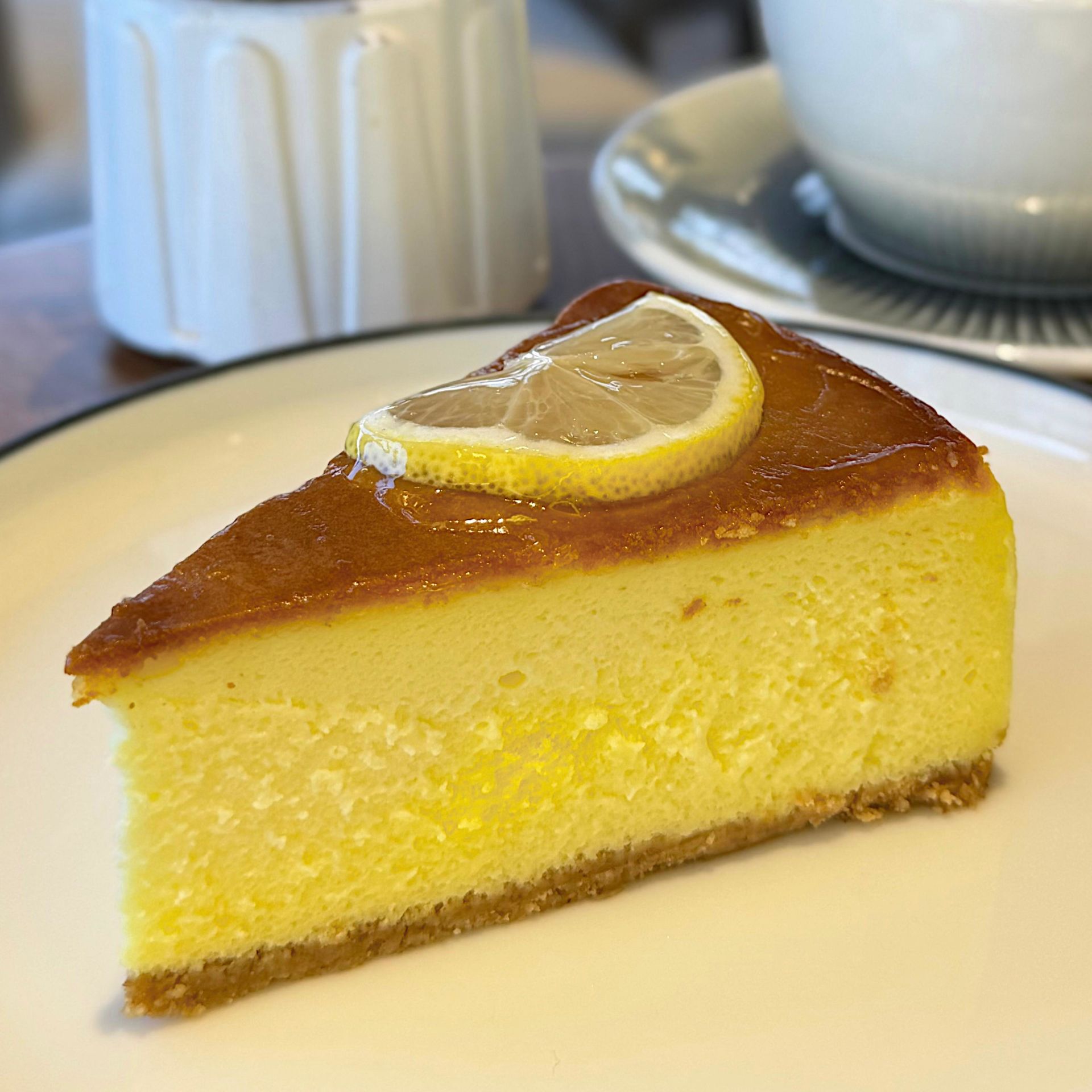 Limonlu Dilim Cheesecake