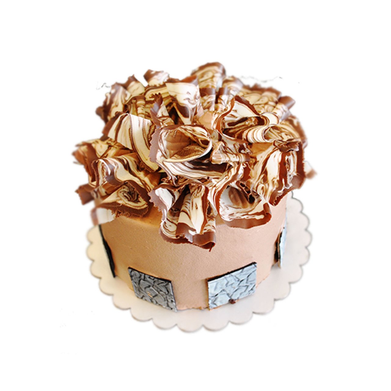 Parça Çikolatalı Pasta 4 Kişilik