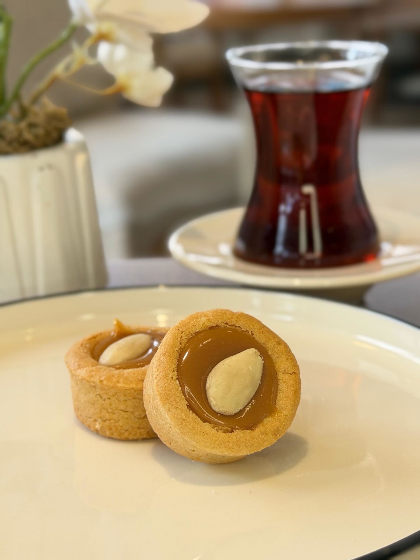 Karamelli Bademli Kurabiye