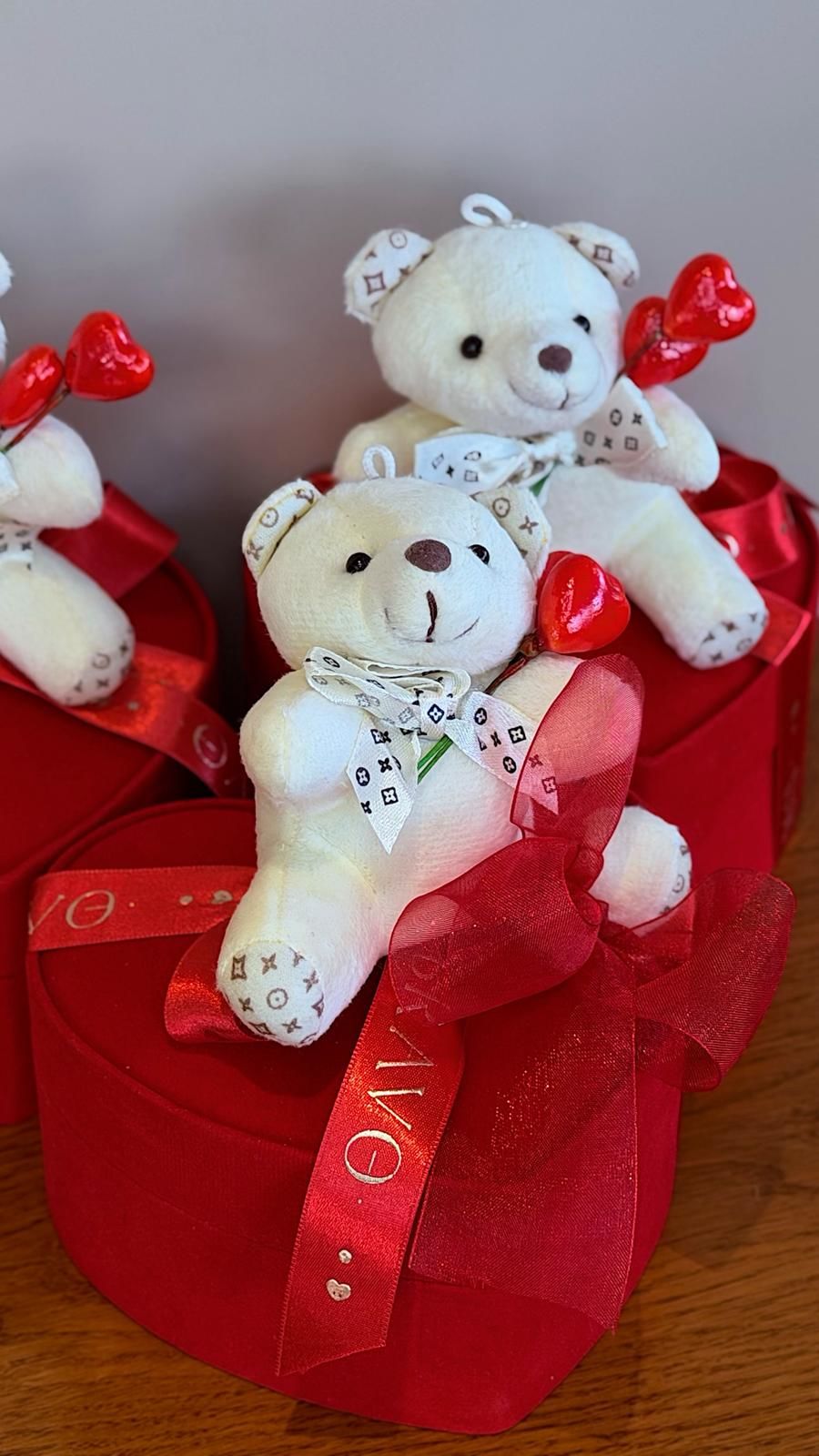 Özel Kalpli Kutu (Ayıcıklı)