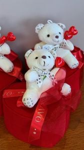 Özel Kalpli Kutu (Ayıcıklı)