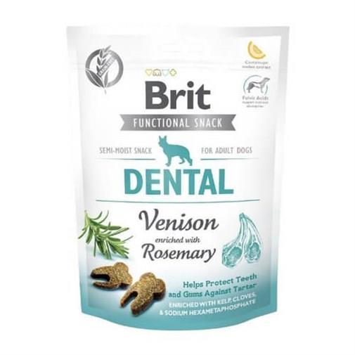 Brit Care Dog Functional Snack Biberiye ve Geyik Etli Diş Sağlığı için Köpek Ödülü 150 Gr