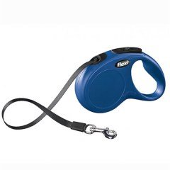 Flexi New Classic 5M Şerit Medium Mavi