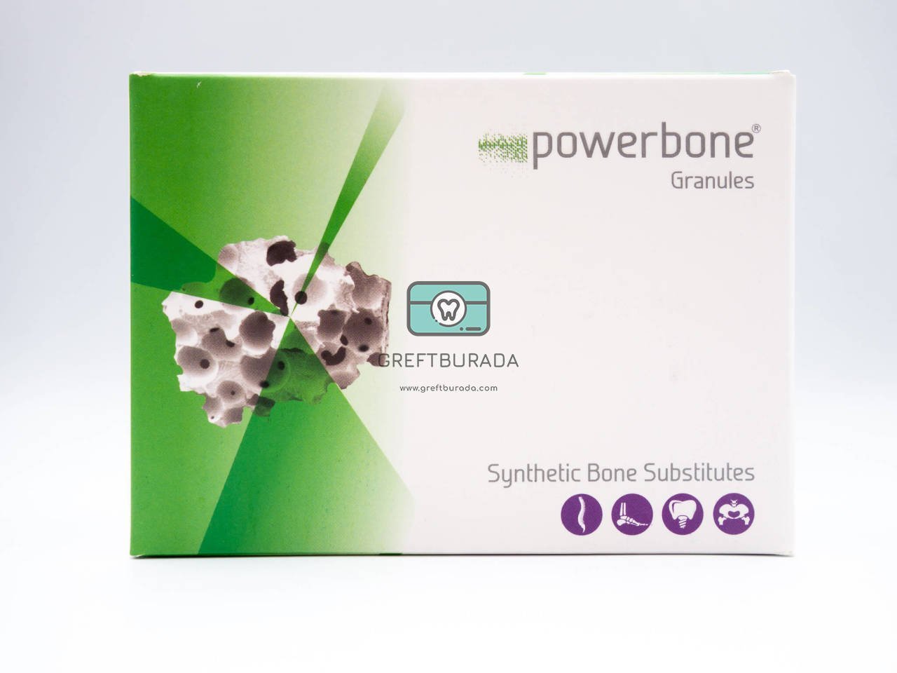 Powerbone Sentetik Dental Greft 0.5 cc