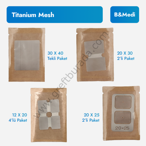 B&Medi Titanyum Mesh