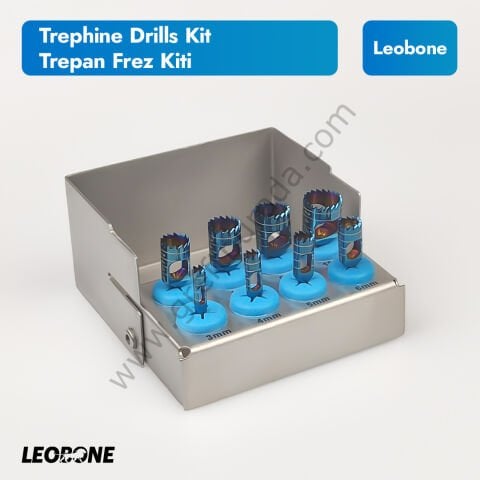 Trephine Drills Kit/ Trepan Frez Seti