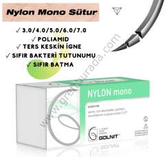 Nylon Mono (Poliamid)  Sütur