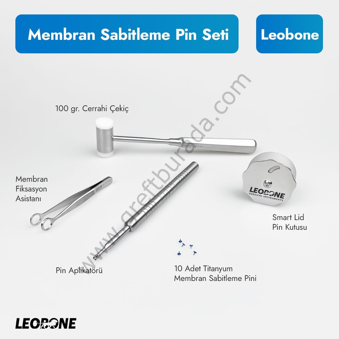 Membran Sabitleme Pin Seti 10 Pinli (Smart Bone Tack Kit)