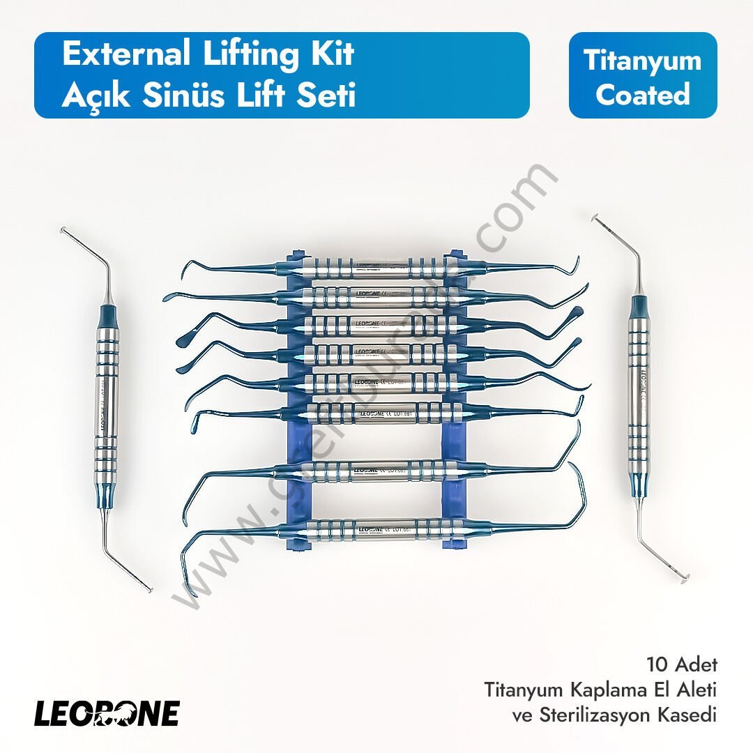 External Lifting Kit (Açık Sinüs Lift Seti)-Titanyum Kaplama