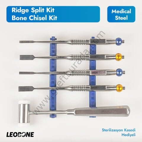 Ridge Split Kit (Bone Chisel Kit) Kemik Keski Seti