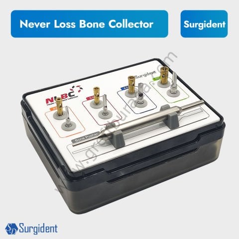 Greft Toplama Frez Seti/Surgident Never Loss Bone Collector (NLBC Kit)